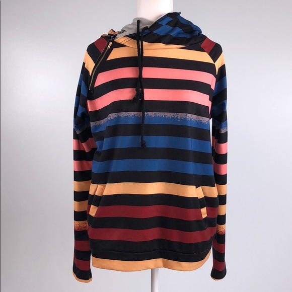 double hooded sweater